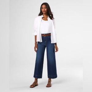 SPANX Dark Blue Flare Jeans